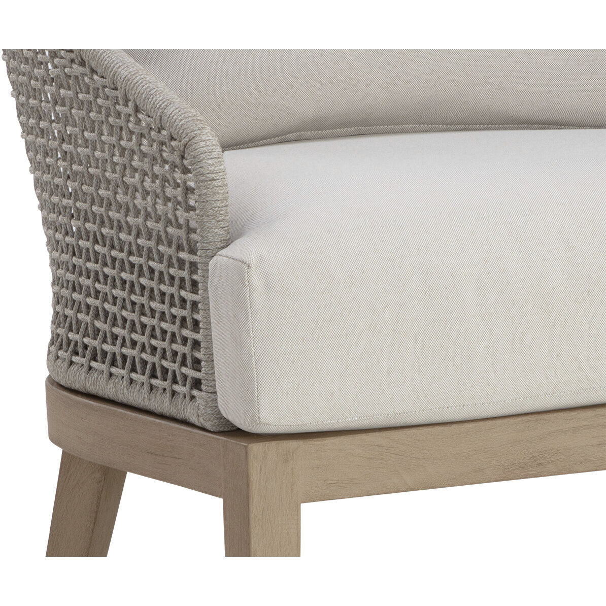 Capri Drift Brown / Palazzo Cream Outdoor Lounge Chair